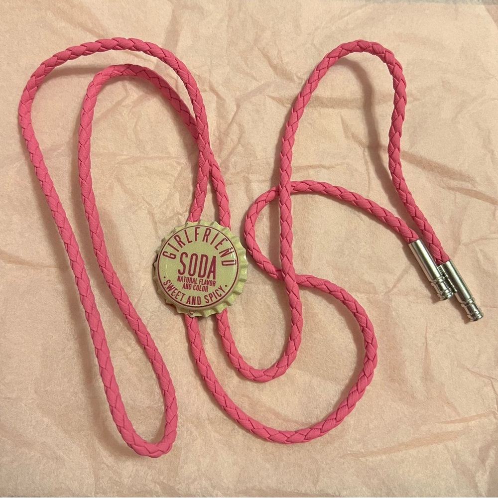 Handmade Girlfriend Soda Bolo Tie
